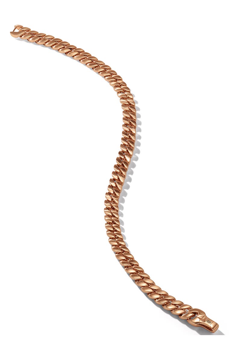 David Yurman Men's Curb Chain Bracelet in 18K Yellow Gold, Alternate, color,