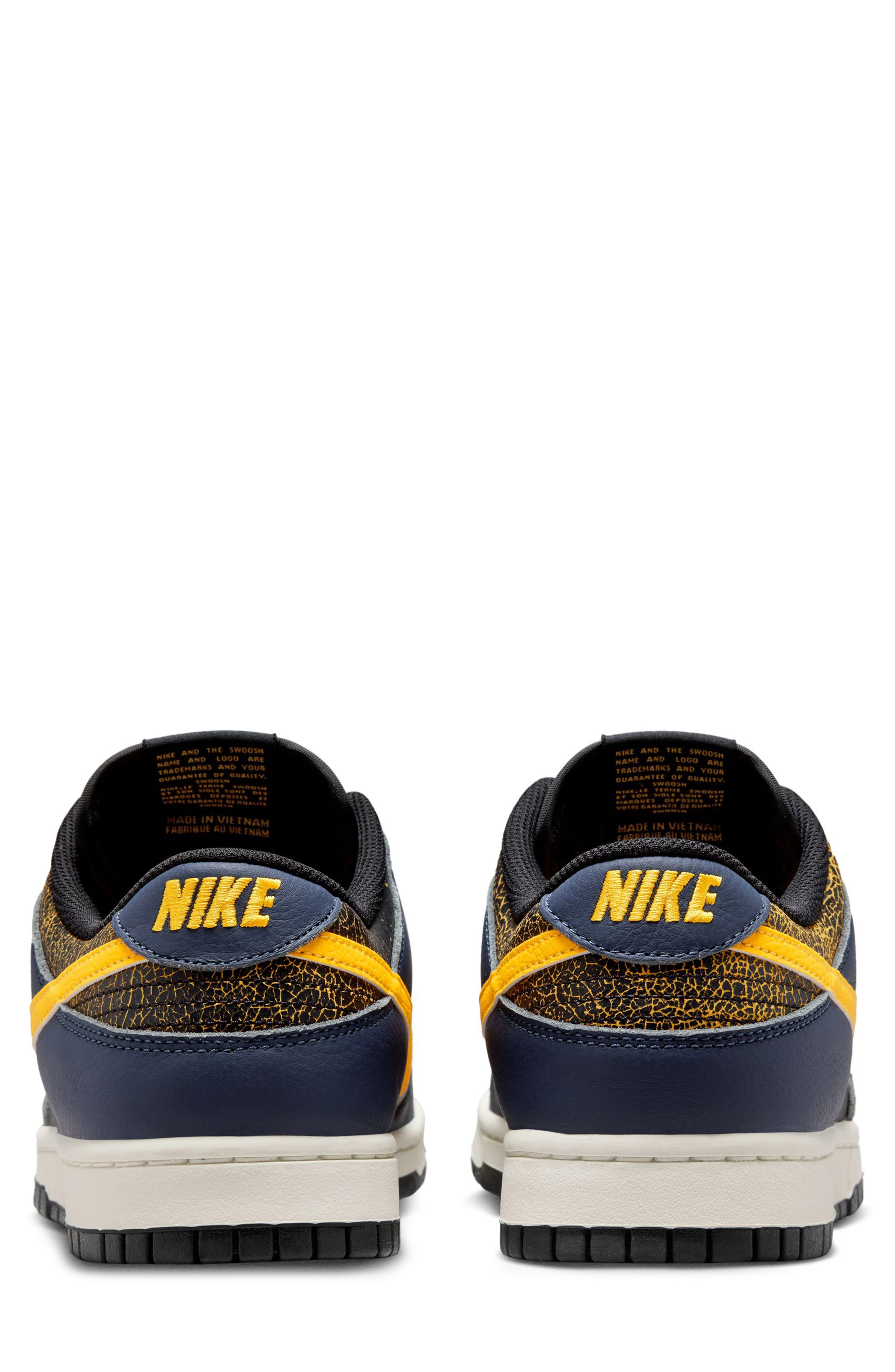 Nike Dunk Low Retro Basketball Sneaker, Alternate, color, 