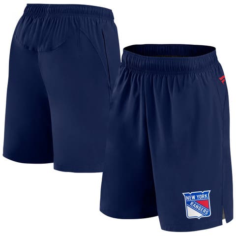 Men's Fanatics Branded  Navy New York Rangers Authentic Pro Tech Shorts
