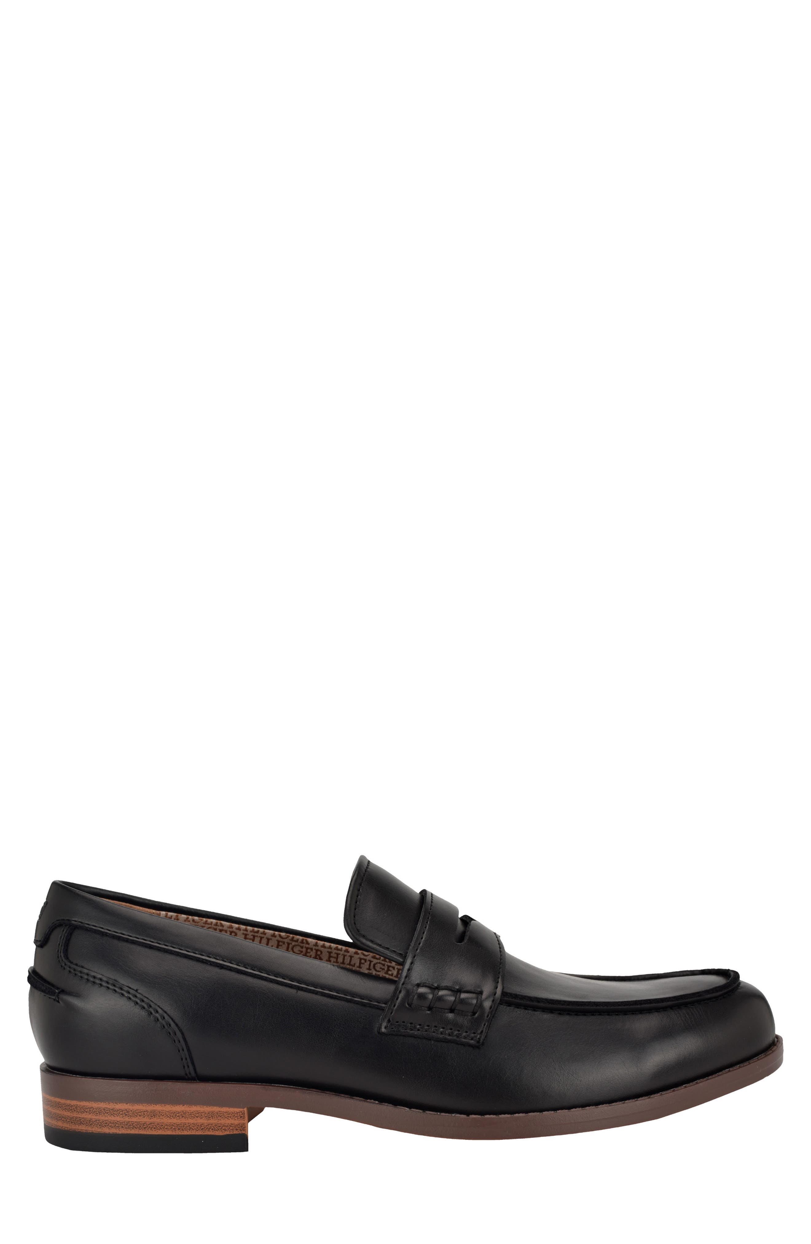 Tommy Hilfiger Yoron Penny Loafer, Alternate, color, Black