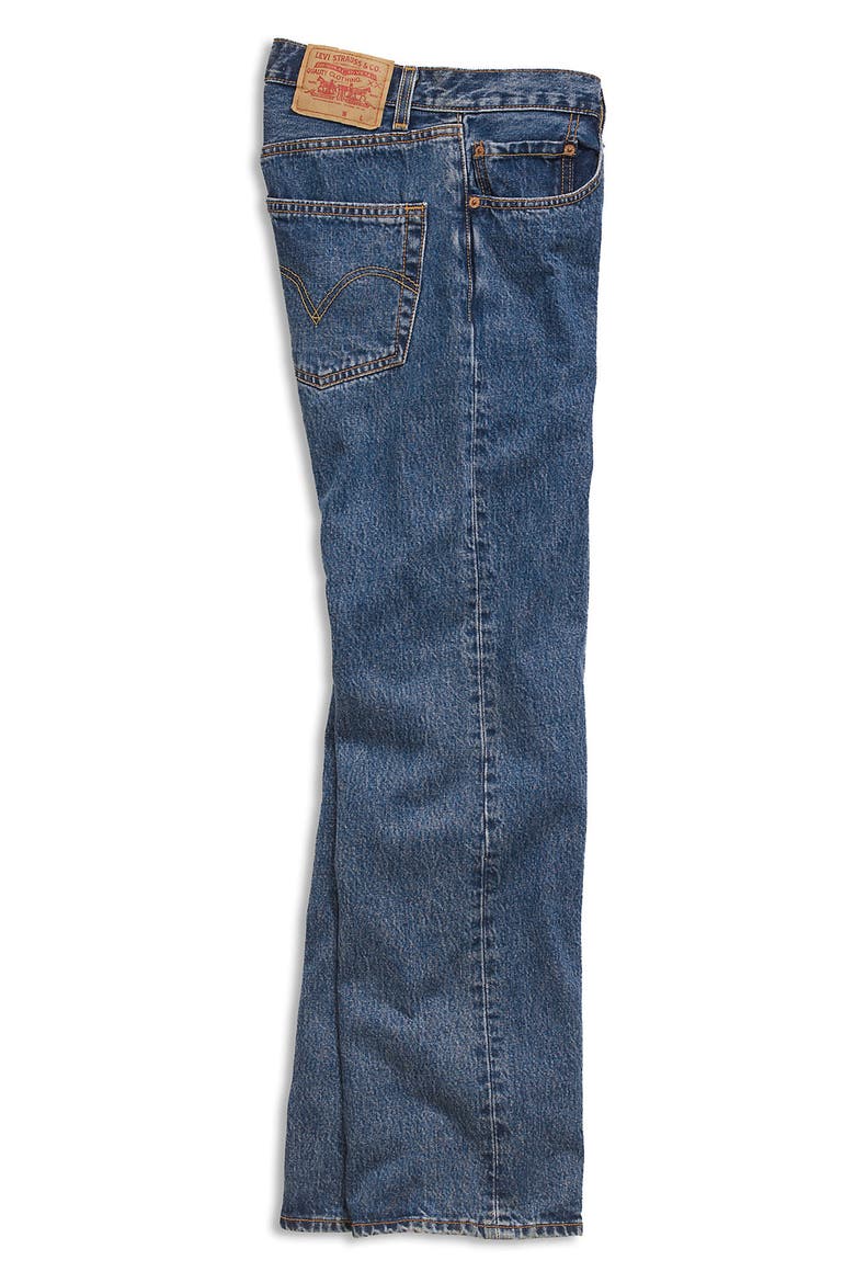 LEVIS 501 Original Jeans, Alternate, color, DARK STONEWASH