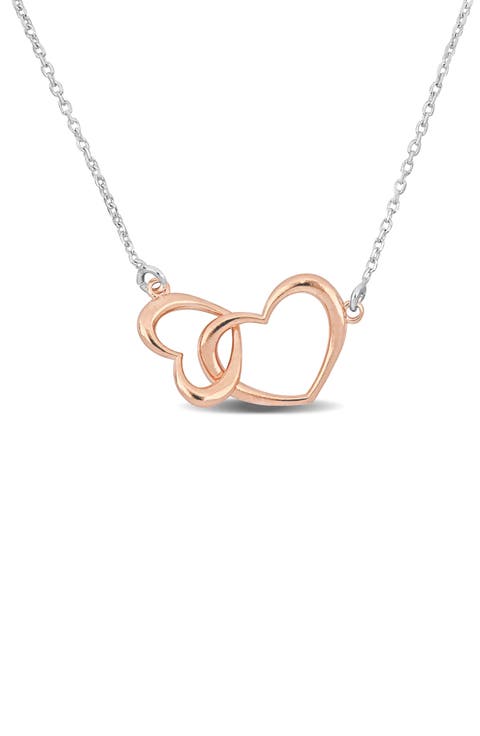 Double Heart Necklace