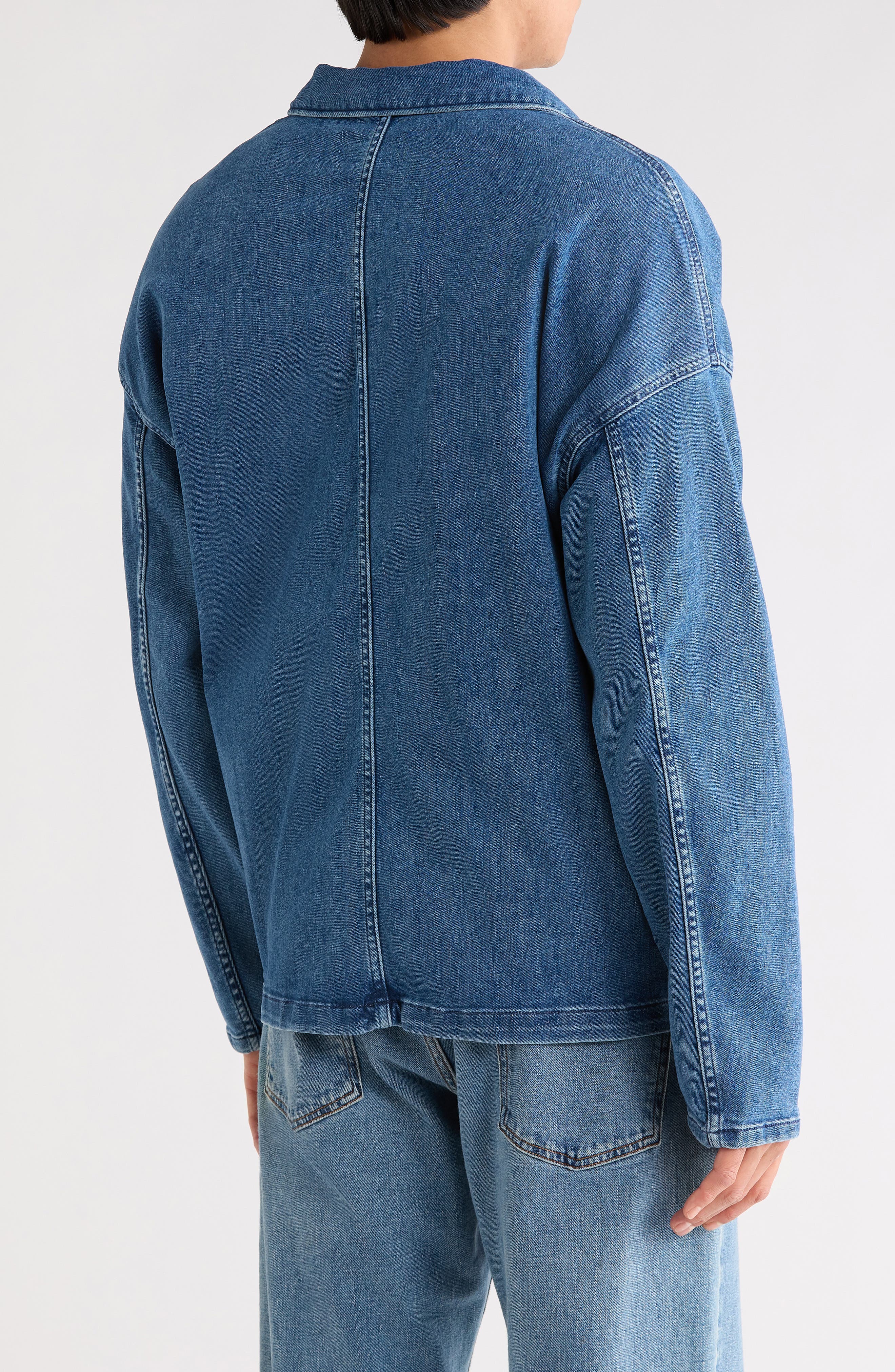 Denim Chore Jacket - image 2
