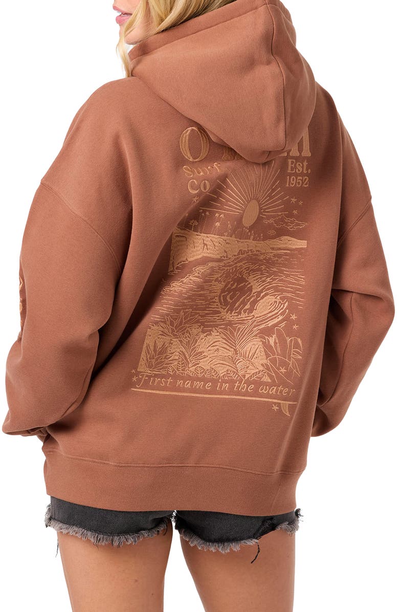 O'Neill Chore Break Oversize Hoodie, Alternate, color, 