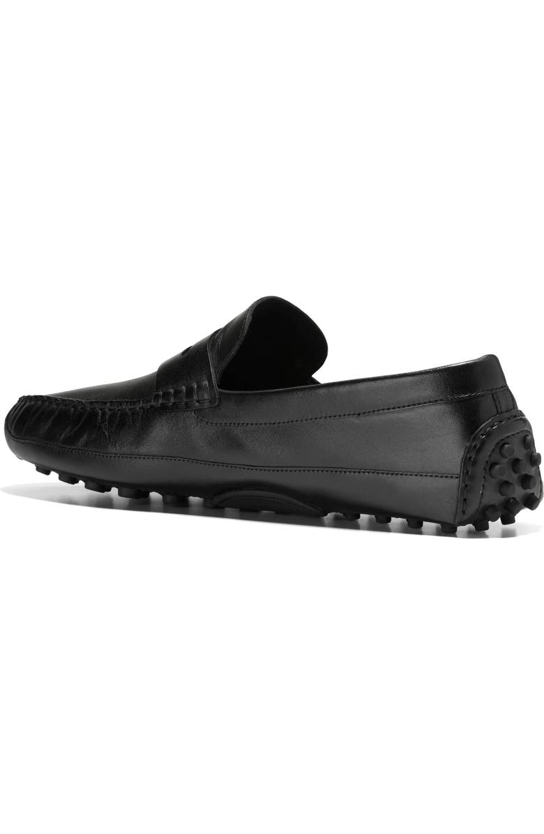 Cole Haan Hall Grand Penny Driving Loafer, Alternate, color, Black / Black