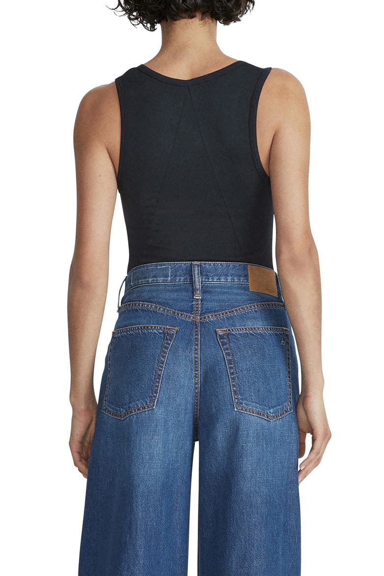 Luca Tank Top, Alternate, color, BLACK