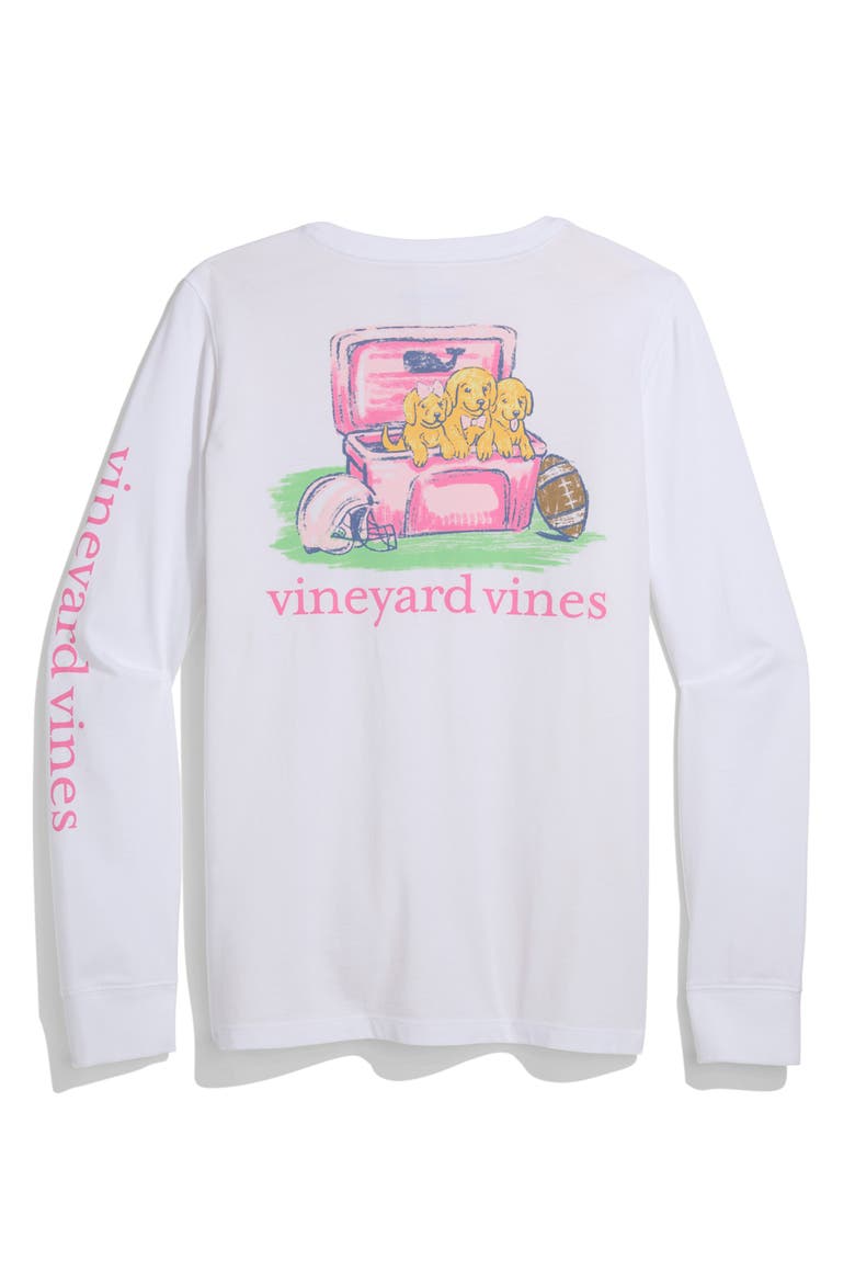 Long Sleeve Pocket Graphic Tee, Alternate, color, WHITE CAP