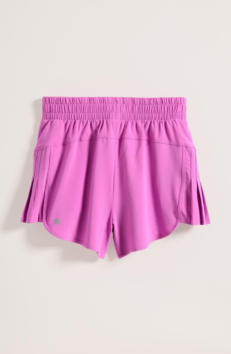 Zella Girl KIds' Game Time Shorts, Alternate, color, Pink Rosebud