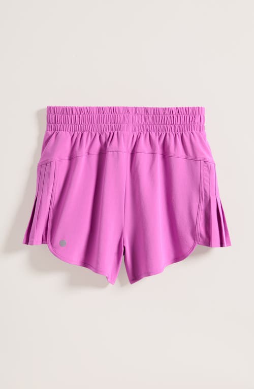Zella Girl Kids' Game Time Shorts In Pink Rosebud