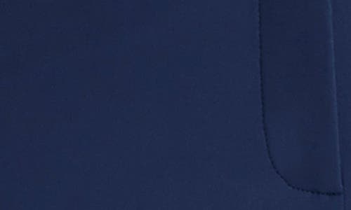 Kenneth Cole Athletic Stretch Flat Front Pants In Dark Navy