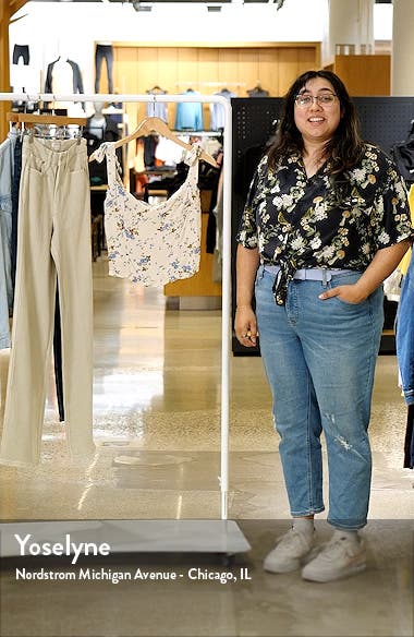 ASTR the Label Floral Tie Strap Camisole (Women) | Nordstromrack