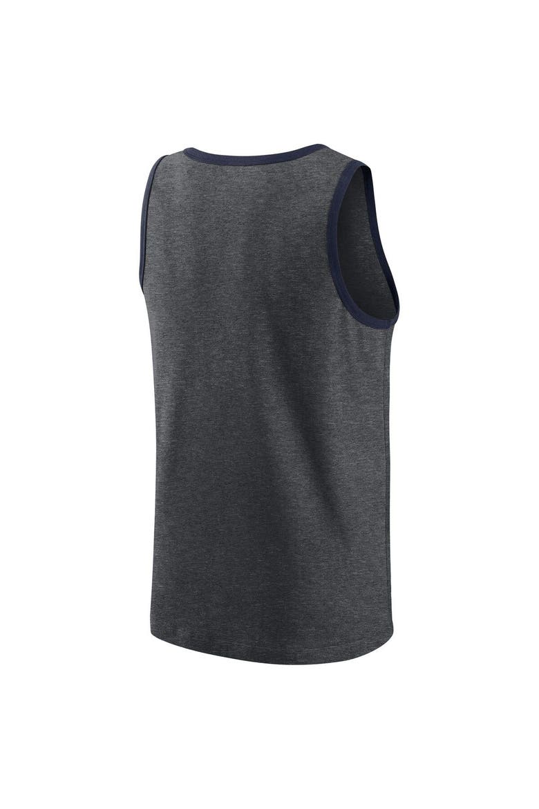 Men's Nike Heathered Charcoal Seattle Seahawks Tri-Blend Tank Top, Alternate, color, Heather Charcoal