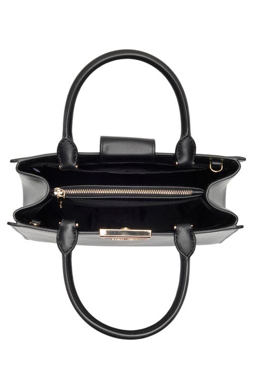 Kate Spade New York Reegan Leather Satchel In Black
