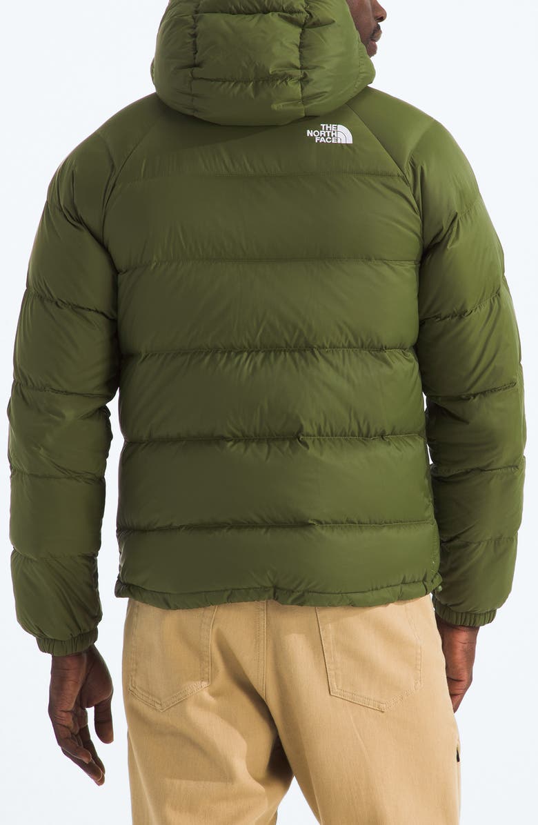 The North Face Hydrenalite 600 Fill Power Down Hooded Jacket, Alternate, color, Woodland Green