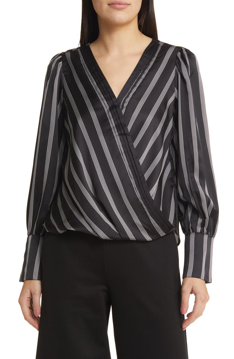 Halogen<sup>®</sup> Pintuck Balloon Sleeve Top, Main, color, 