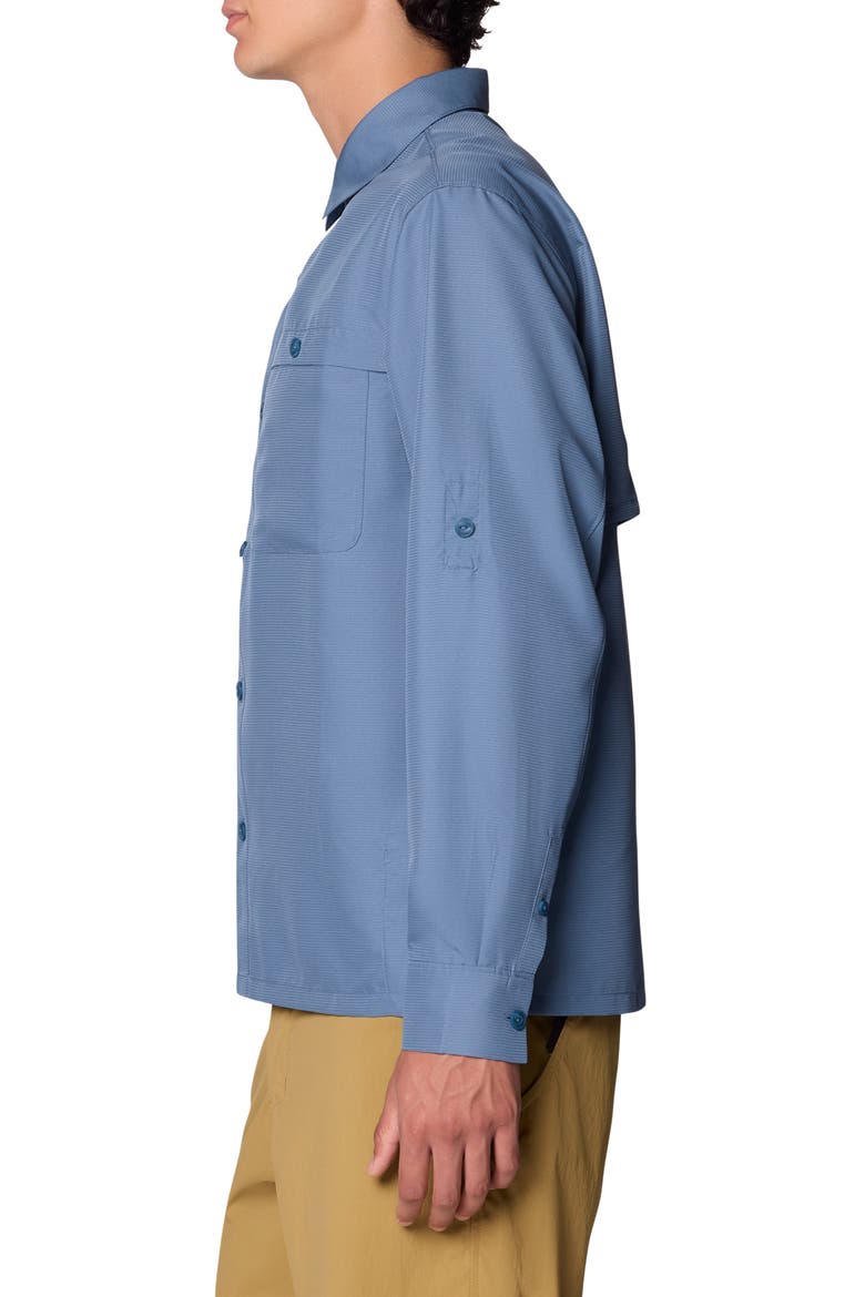 Sun Drift Cooling Long Sleeve Shirt, Alternate, color, ADRIATIC BLUE
