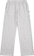 PAPER PLANES Plaid Knit Straight Leg Pants