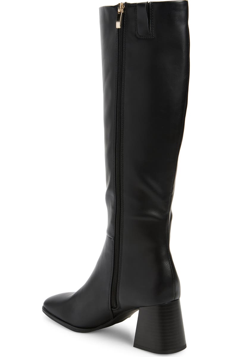 NORDSTROM RACK Newbury Block Heel Boot, Alternate, color, Black