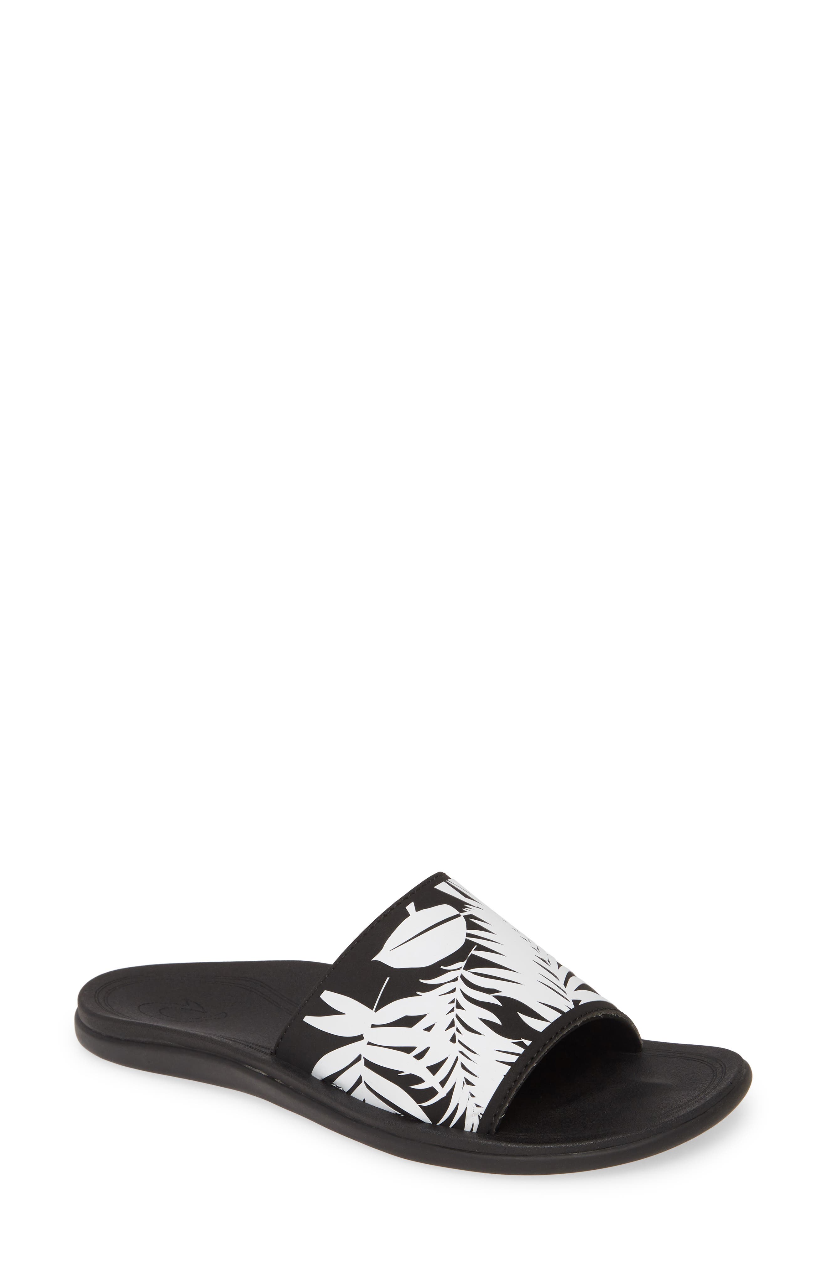 OluKai Punua Olu Slide Sandal, Main, color, 