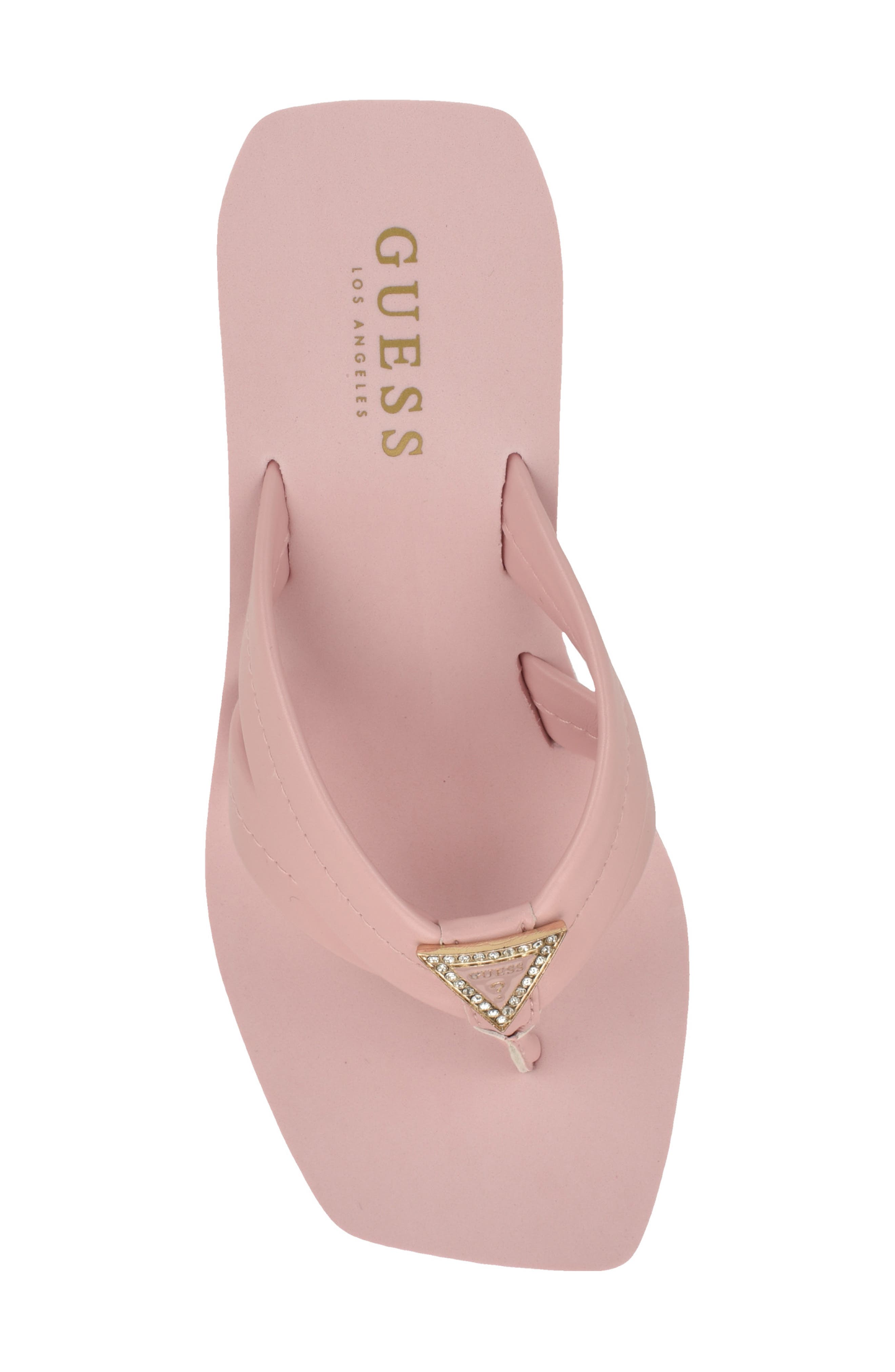 GUESS Sarlow Platform Wedge Sandal, Alternate, color, Light Pink