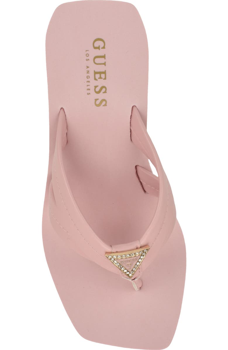 GUESS Sarlow Platform Wedge Sandal, Alternate, color, Light Pink