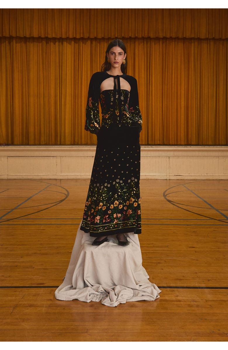 Agua by Agua Bendita Alamo Paramo Maxi Dress, Alternate, color, Multi