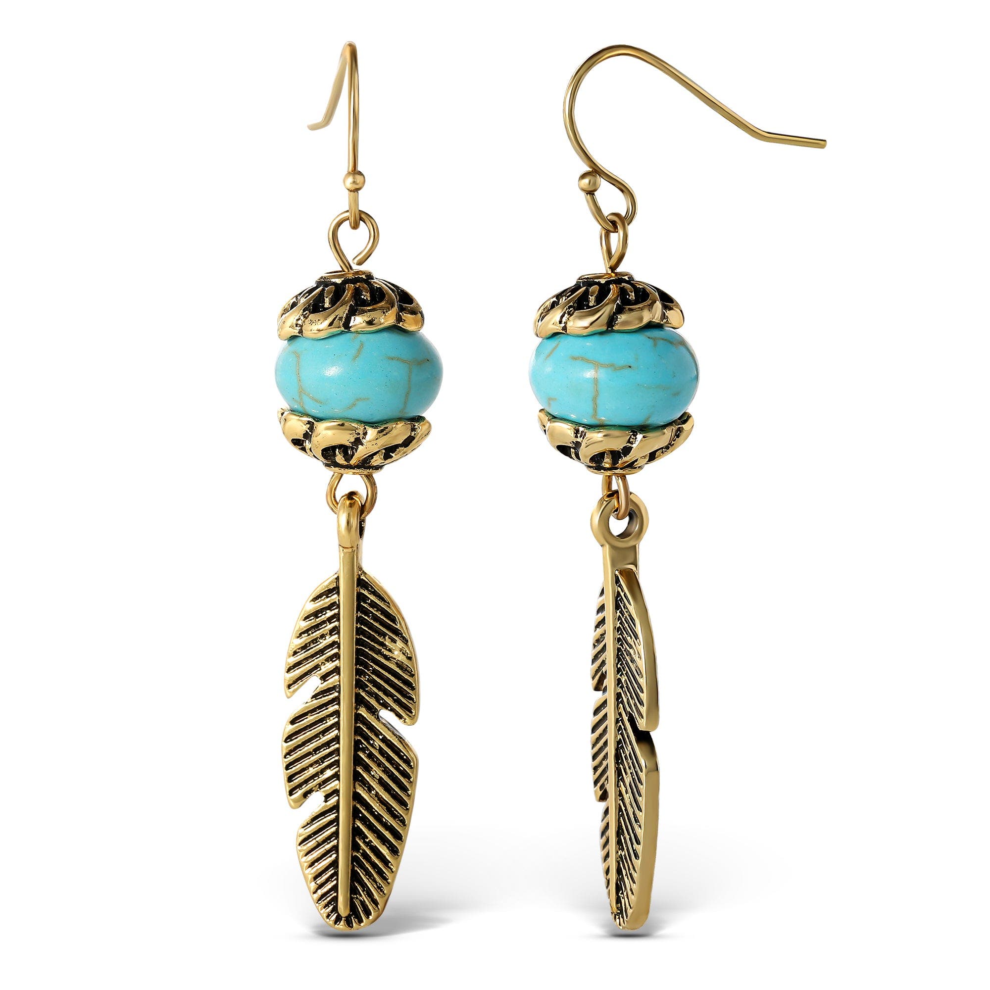 selected Gold, Turquoise