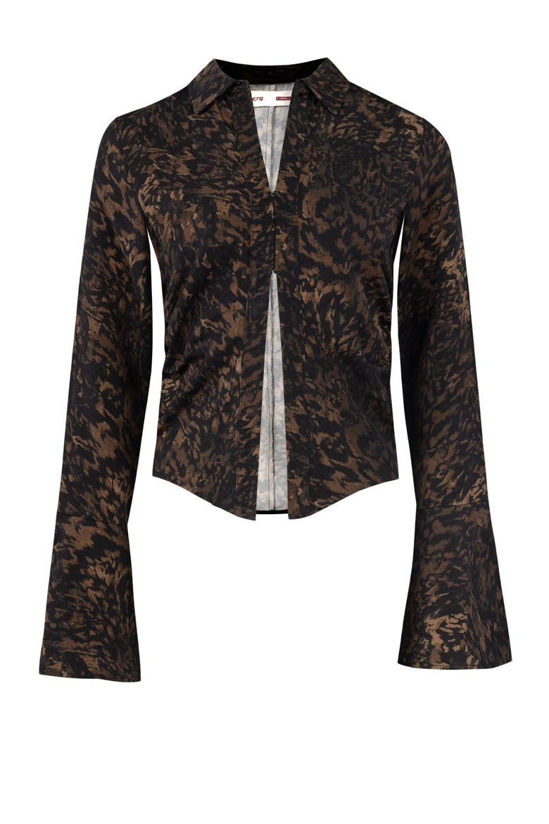 Your *Itch  Fitted Shirt, Alternate, color, Leopard