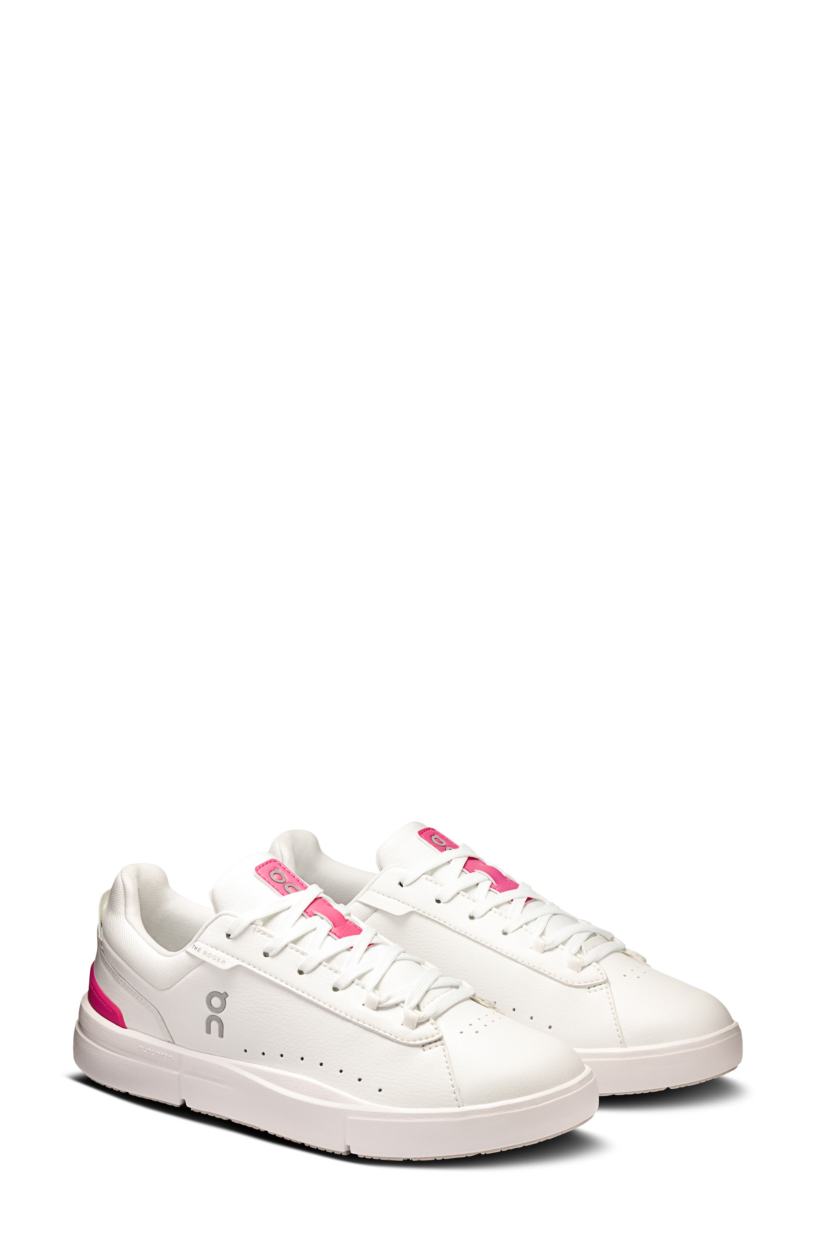  White/ Pink