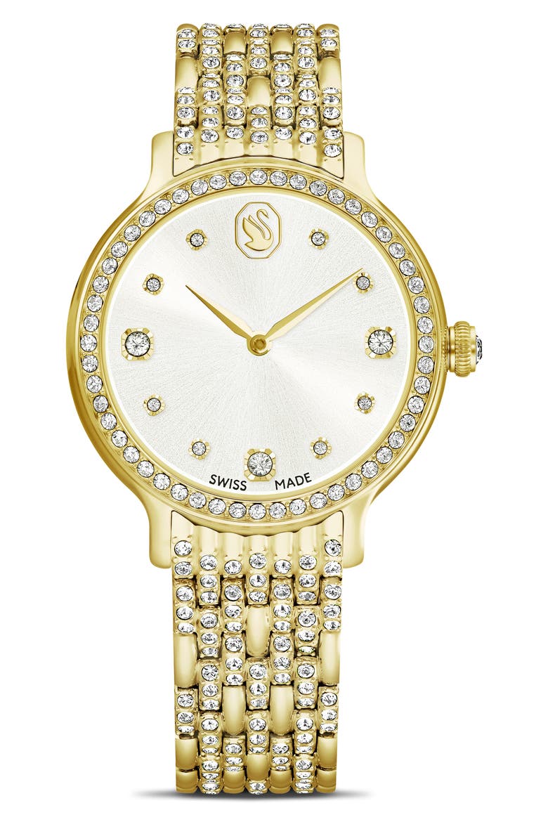 Imber Bracelet Watch, 31mm, Main, color, GOLD