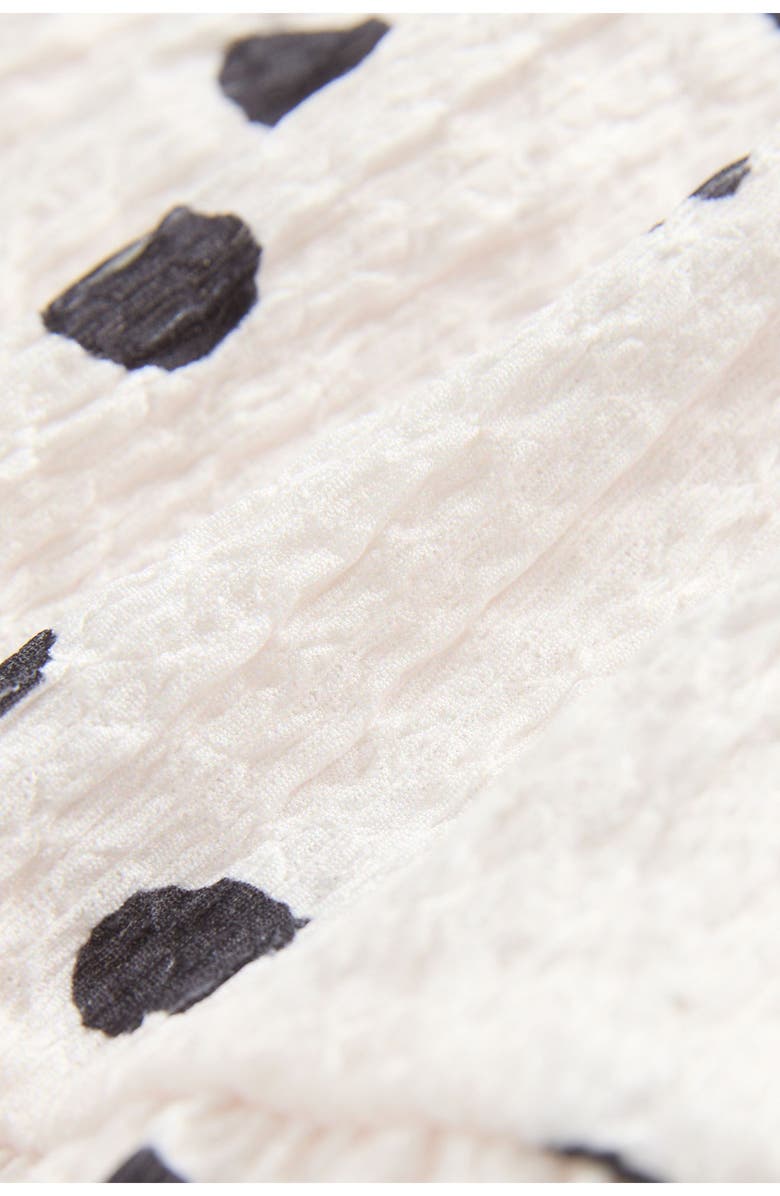 NEXT Kids' Polka Dot Crinkle Dress, Alternate, color, Multi