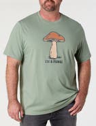 LIFE IS GOOD Big & Tall I'm A Fungi Graphic Tee
