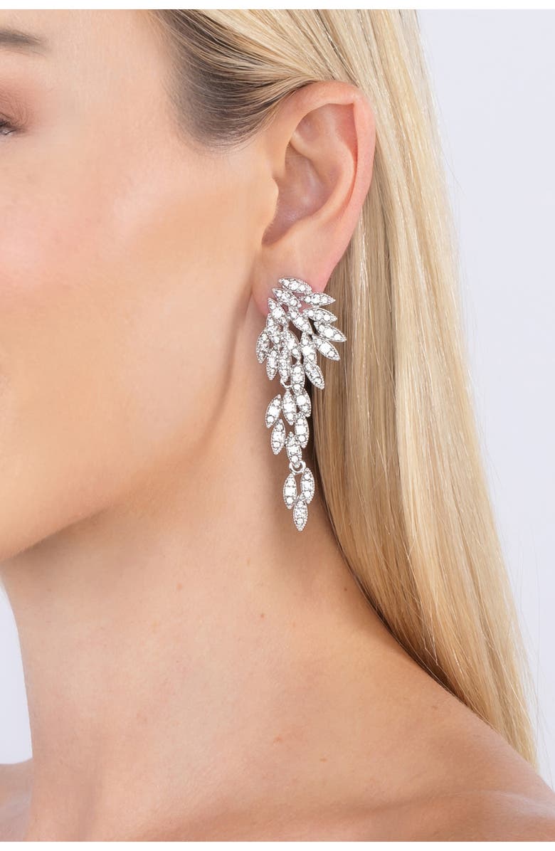 EYE CANDY LOS ANGELES Starling Statement Drop Earrings, Alternate, color,