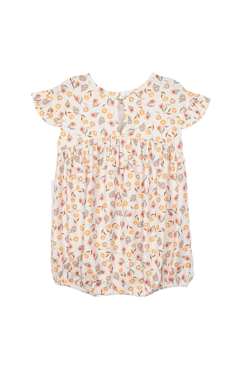 Mabel + Honey Golden Hour Baby Romper, Alternate, color, Brown