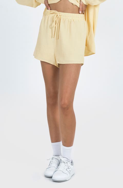 The Chloe Button-Up Shirt & Shorts Set