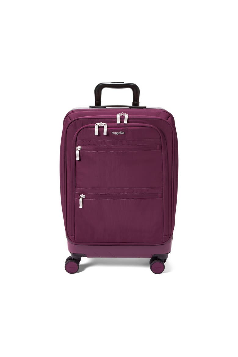 Set Wave 22in 4 Wheel Hybrid Carry-On, Main, color, MULBERRY