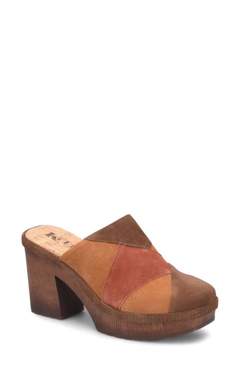 Marla Block Heel Platform Clog (Women)