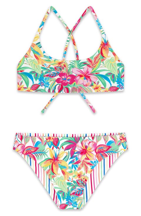 Kids' Waverly Reversible UPF 50+ Two-Piece Swimsuit (Little Kid & Big Kid)