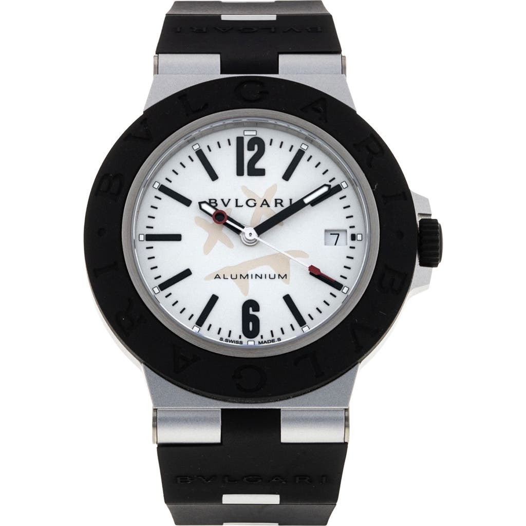 Watchfinder & Co. Bvlgari 2022 Steve Aoki Special Edition Aluminium Watch, 40mm In White
