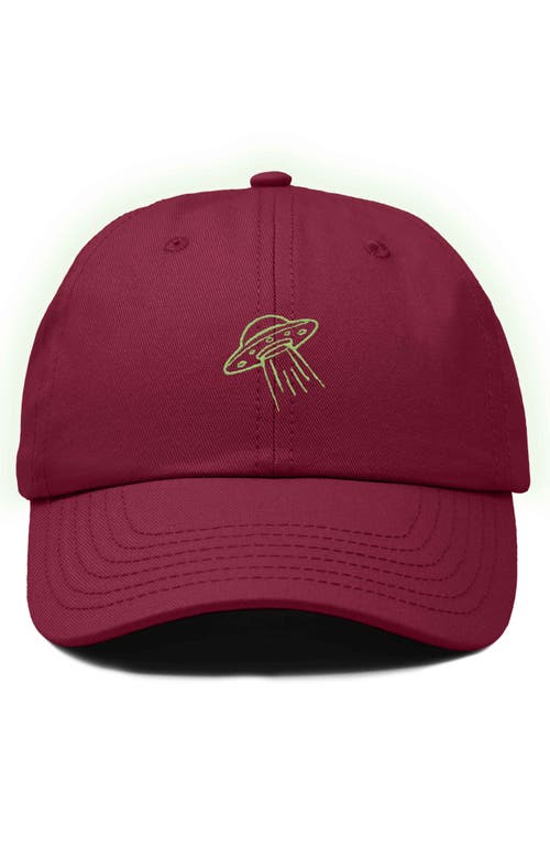 Dalix Ufo Hat In Maroon