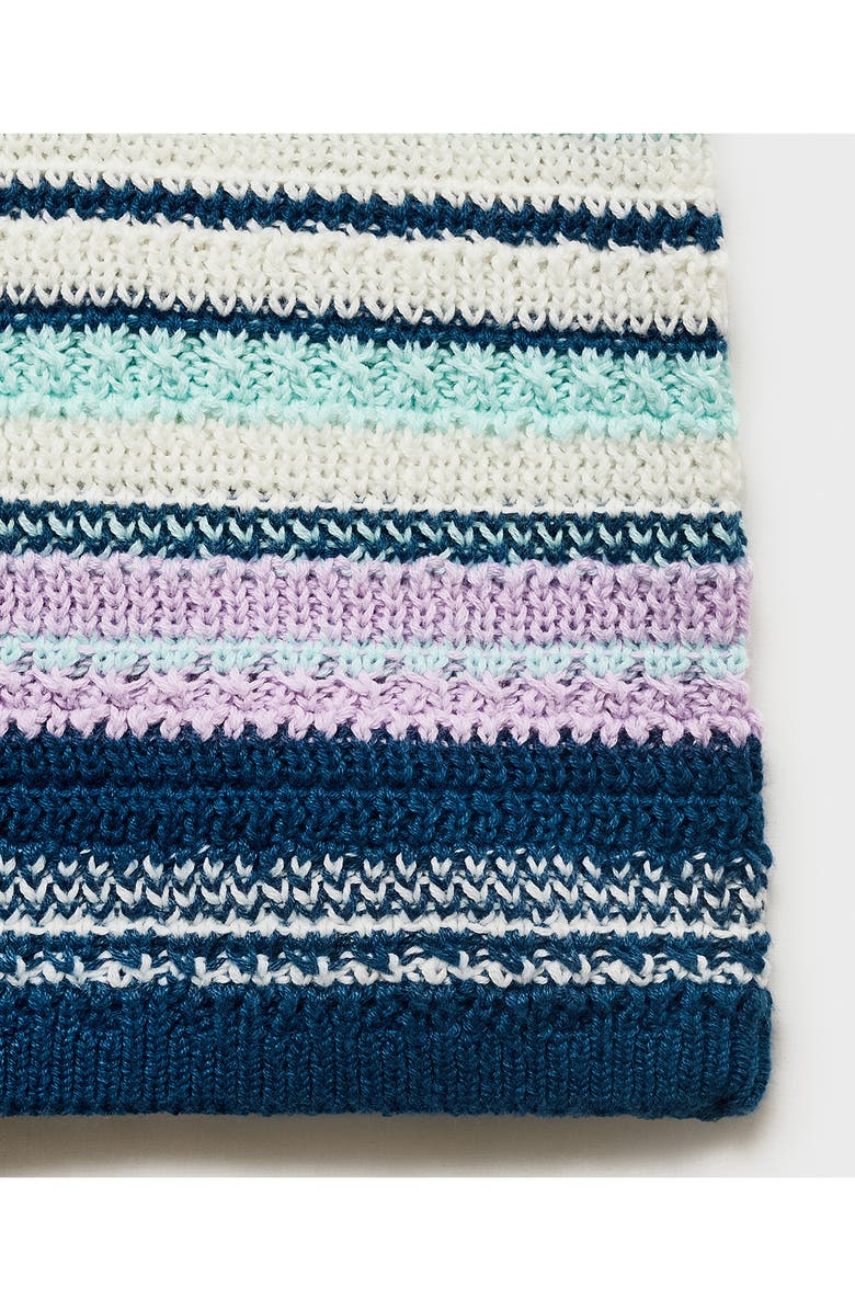 MANGO TEEN Knit Halter Dress, Alternate, color, Navy