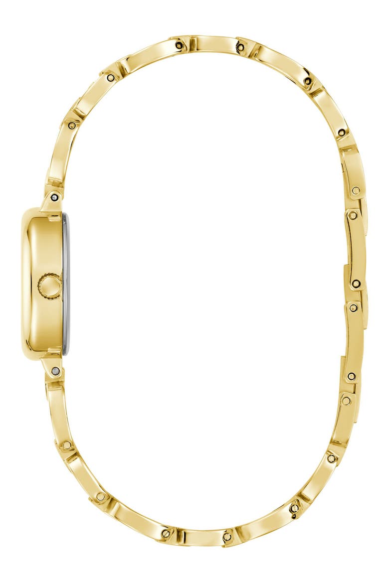 Sweet & Petite Oval Bracelet Watch, 24mm x 21mm, Alternate, color, WHITE