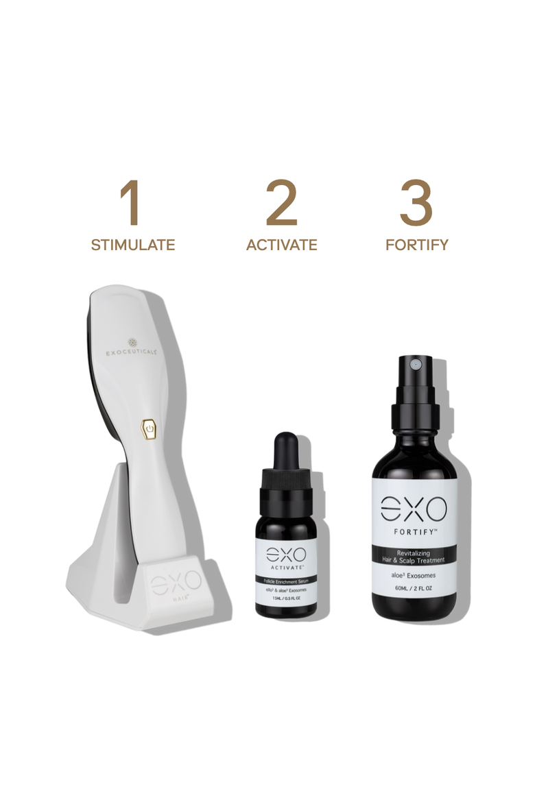 Exo Fortify Revitalizing Hair & Scalp Treatment, Alternate, color, Black