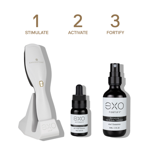 Exoceuticals Exo Fortify Revitalizing Hair & Scalp Treatment In Black