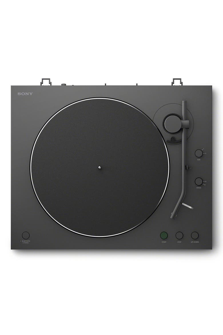 PS-LX3BT Full Auto Turntable with Bluetooth Connectivity, Alternate, color, Black