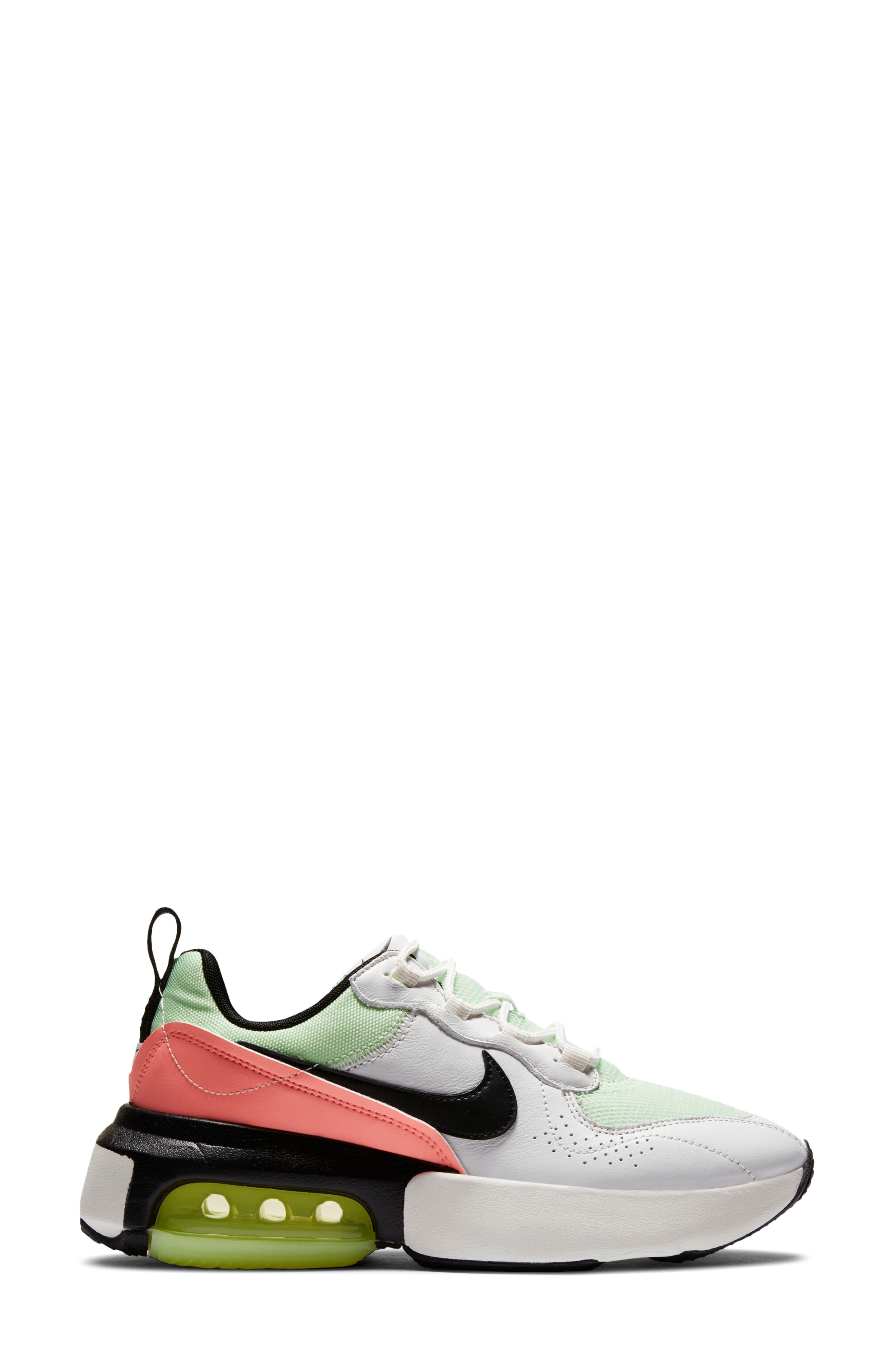 Air Max Verona Sneaker, Alternate, color, WHITE/ BLACK/ VAPOR GREEN