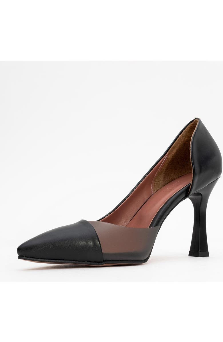 Prologue Shoes Ursula Pointed Toe Pump, Alternate, color, Black