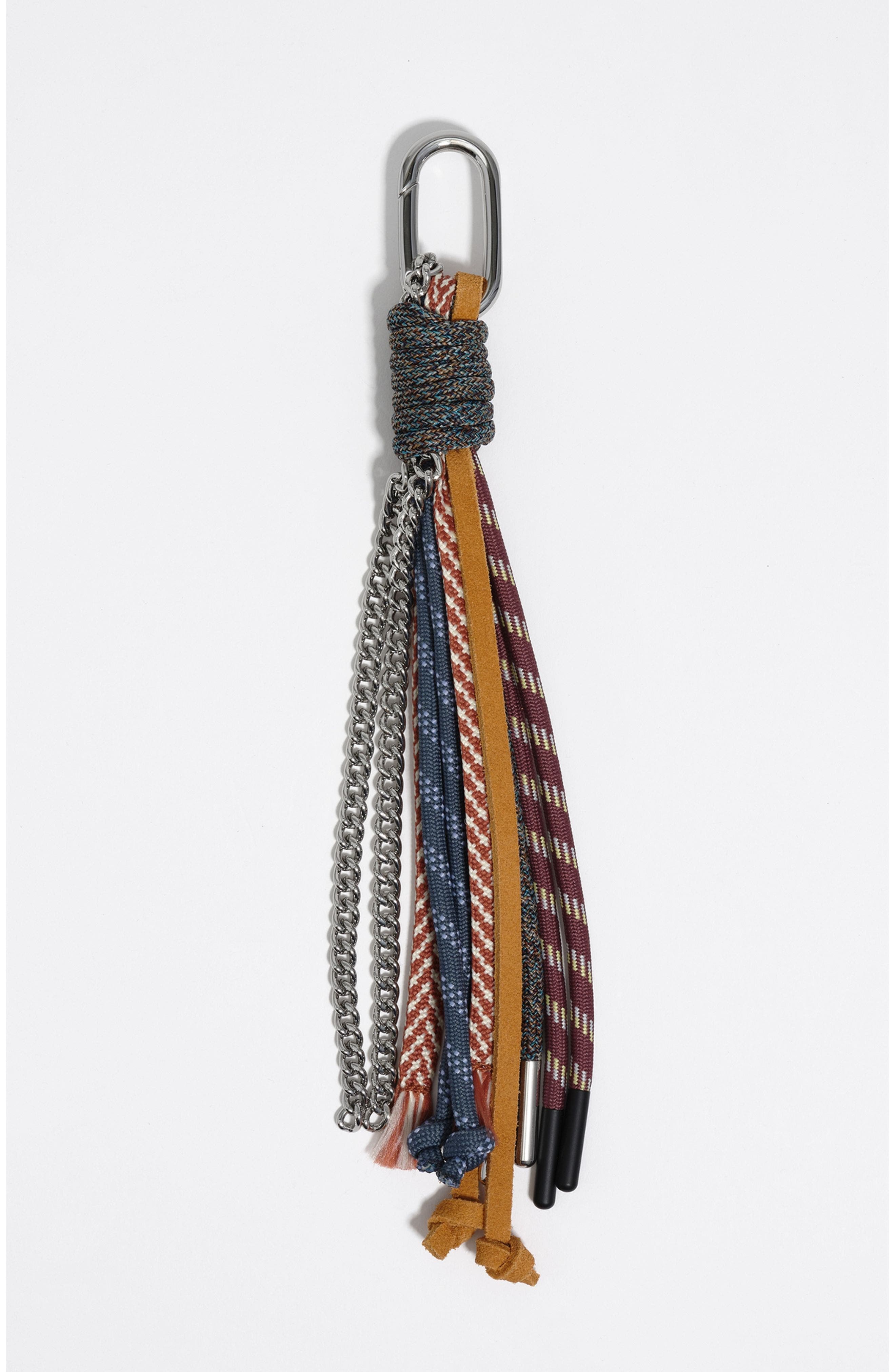 Bimba y Lola Leather Medium Trapezium Bag, Alternate, color, Black