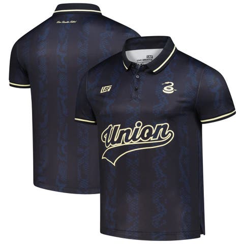 Unisex Live Breathe Futbol Navy Philadelphia Union Polo