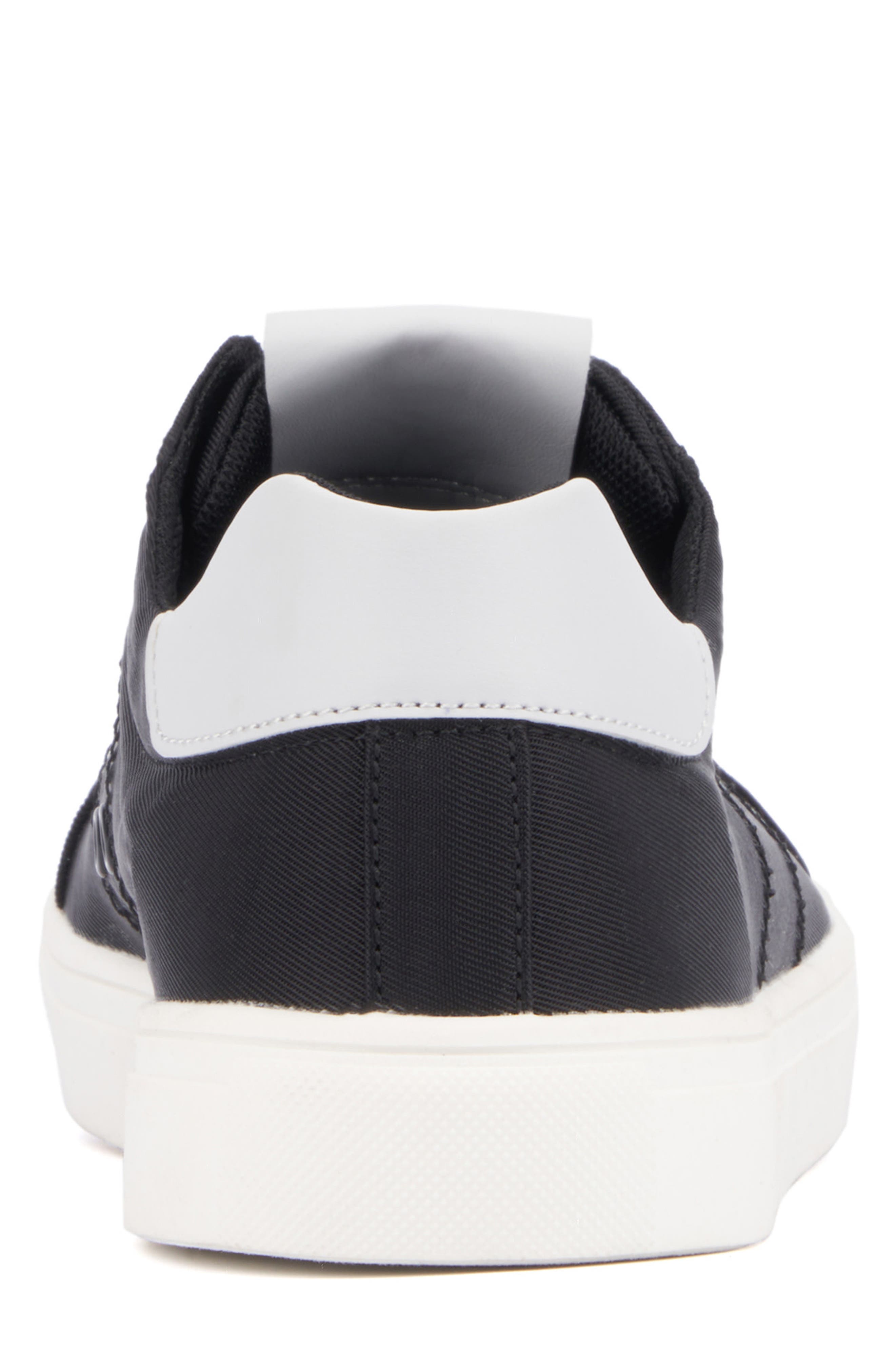 NEW YORK AND COMPANY Brad Low Top Sneaker, Alternate, color, Black